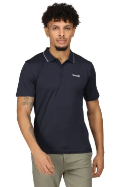 Regatta Polo Maverik V Navy Discount