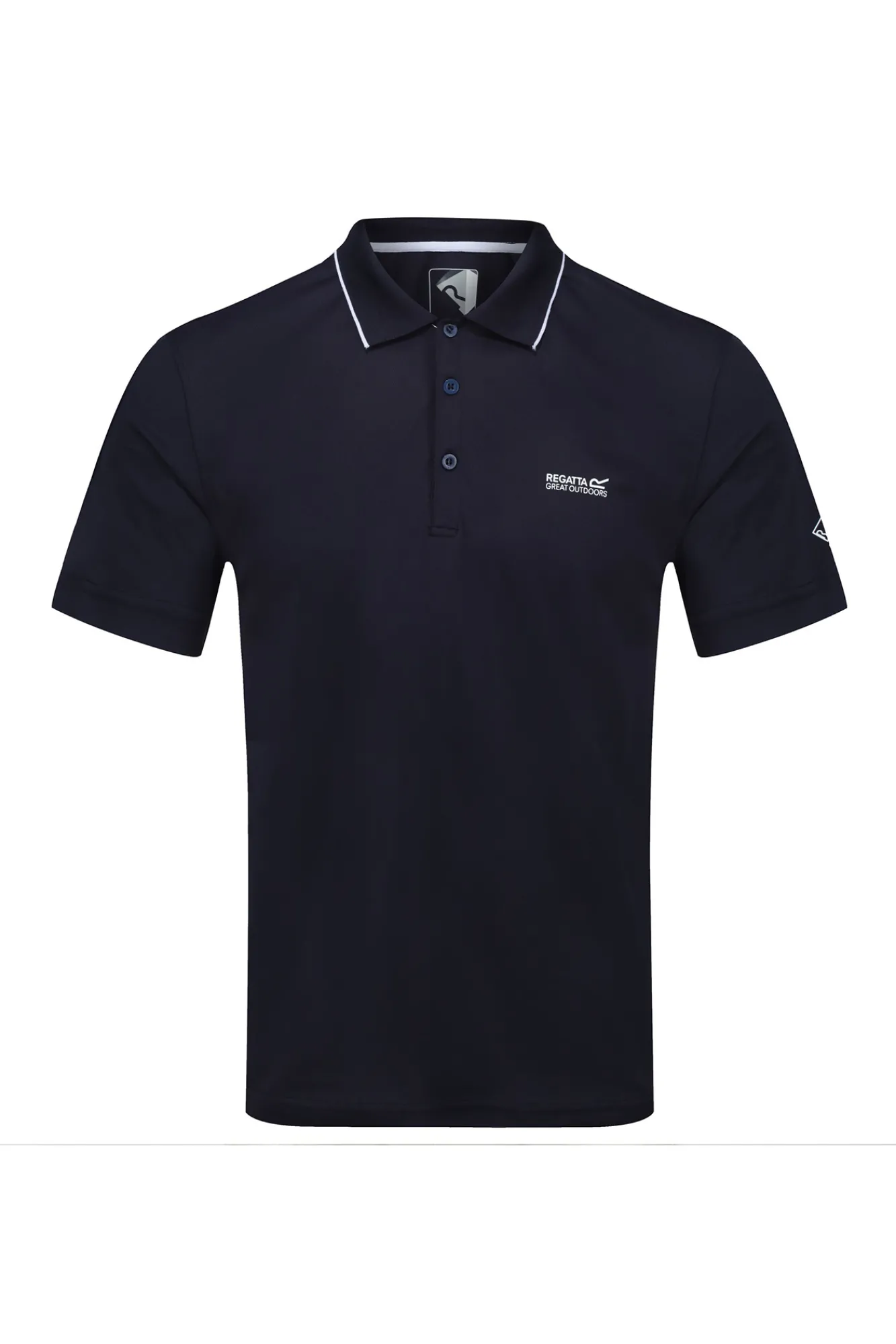 Regatta Polo Maverik V Navy Discount
