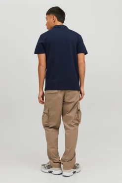 Jack & Jones Polo Monocolor Navy Discount