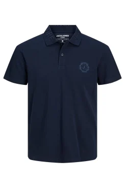 Jack & Jones Polo Monocolor Navy Discount