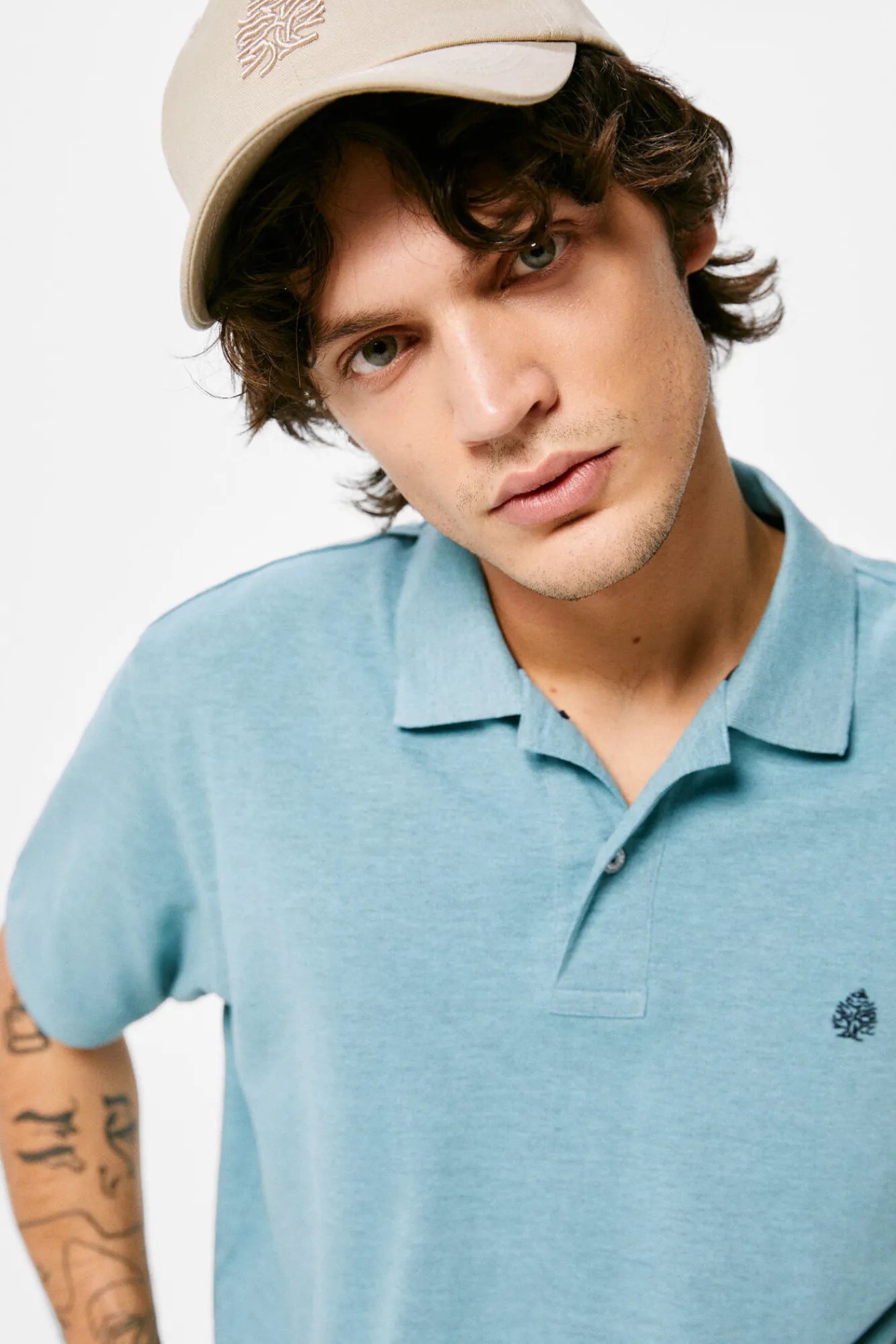 * Polo Overdye Turquesa Hot