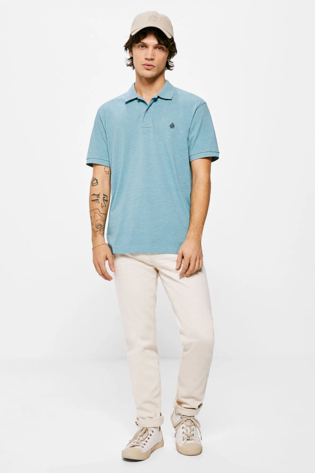* Polo Overdye Turquesa Hot