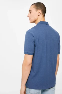 * Polo Overdye Azul Medio Hot