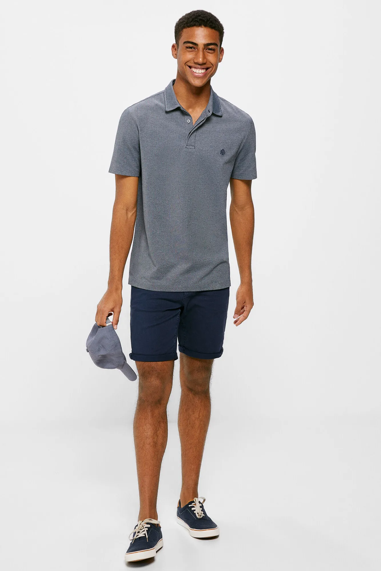 * Polo Oxford Azul Oscuro Outlet