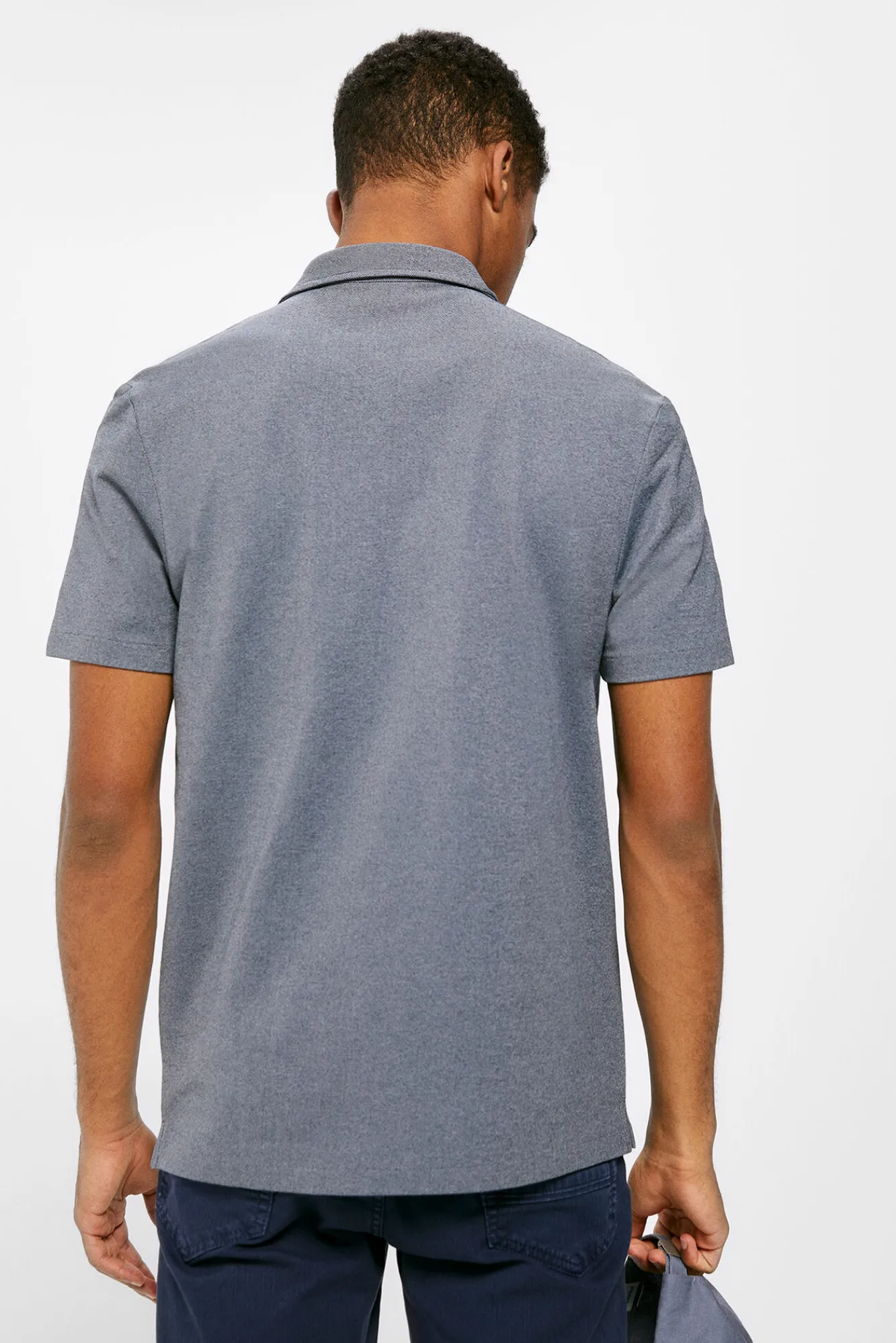 * Polo Oxford Azul Oscuro Outlet
