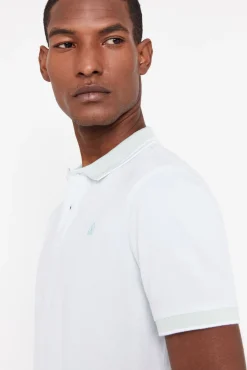 Cortefiel Polo Oxford Tip Verde Sale