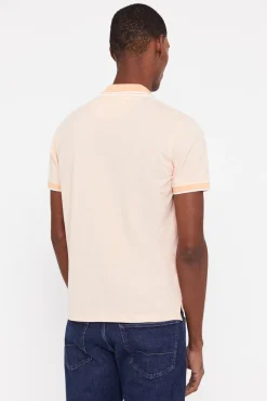Cortefiel Polo Oxford Tip Naranja Discount