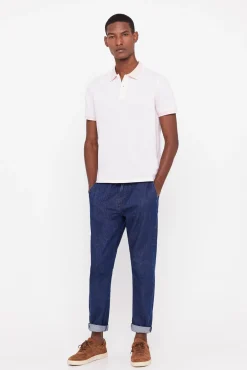 Cortefiel Polo Oxford Tip Rosa