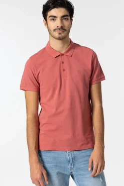 Tiffosi Polo Pique Rojo Outlet