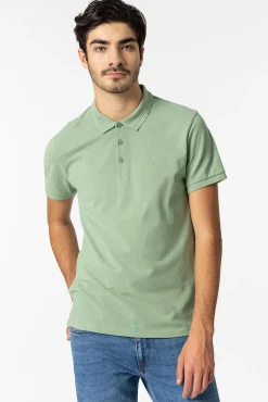 Tiffosi Polo Pique Verde Hot