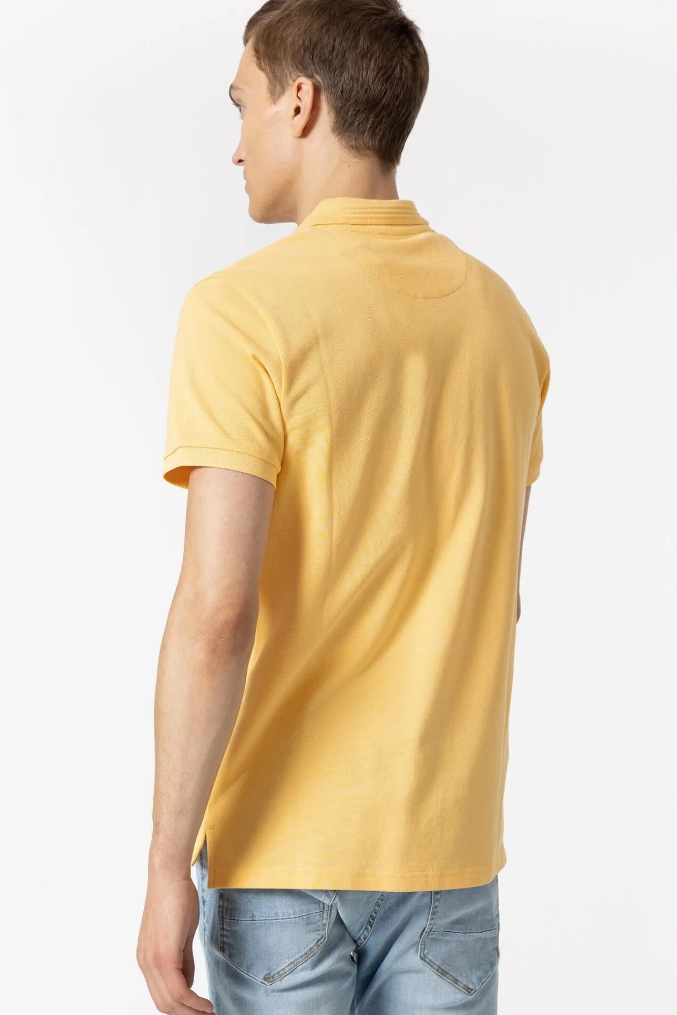 Tiffosi Polo Pique Amarillo