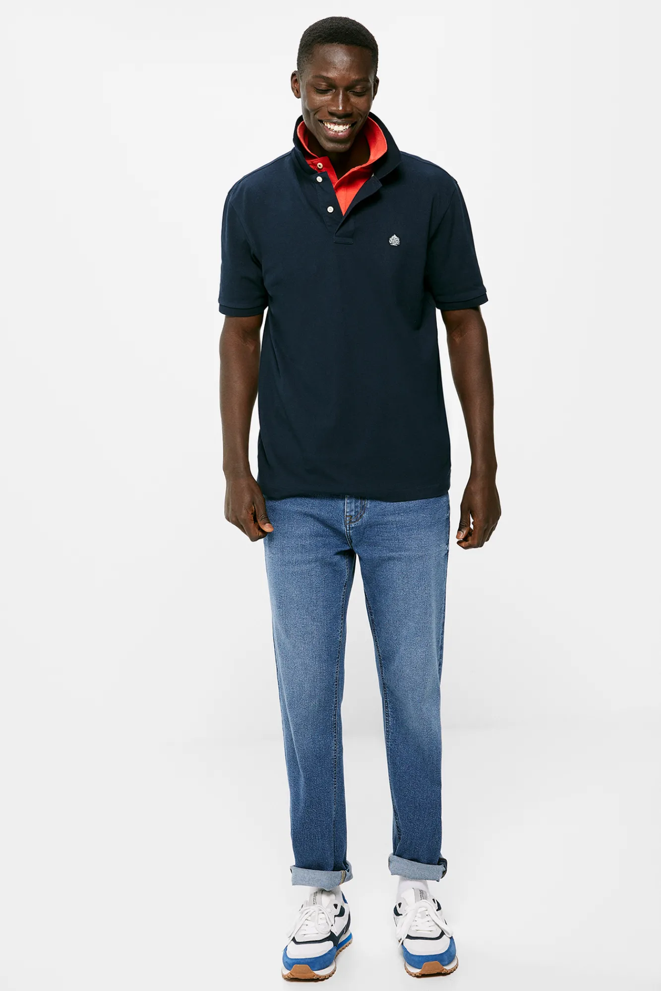 * Polo Pique Basico Navy Online