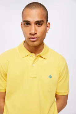 * Polo Pique Basico Dorado Outlet