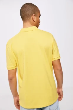 * Polo Pique Basico Dorado Outlet