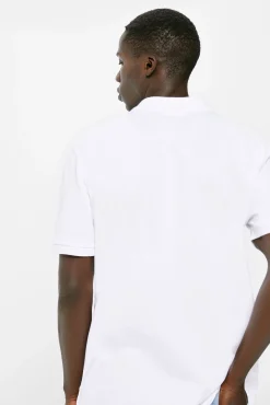 * Polo Pique Basico Blanco Sale