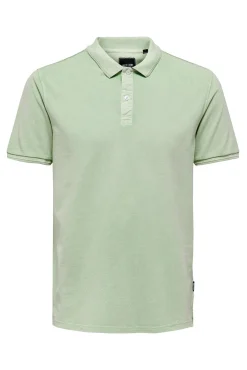 Only & Sons Polo Pique Basico Verde Best