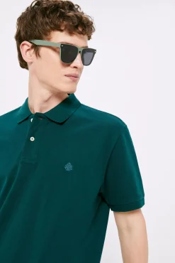 * Polo Pique Basico Azul Best