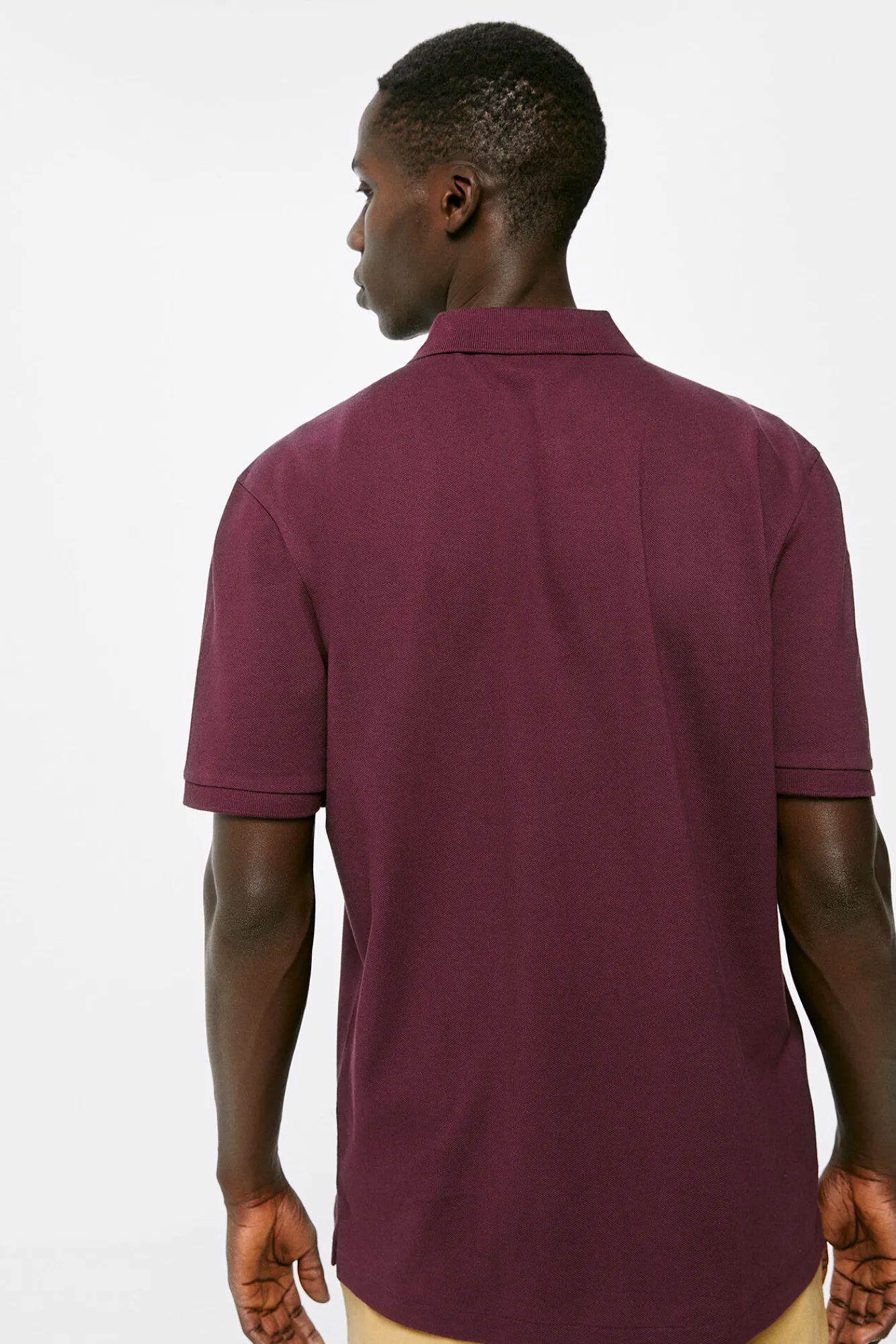 * Polo Pique Basico Granate New