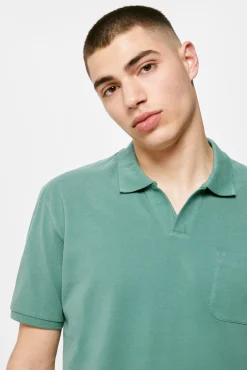 * Polo Pique Cuello Resort Verde Outlet