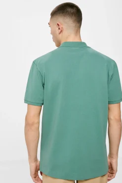 * Polo Pique Cuello Resort Verde Outlet