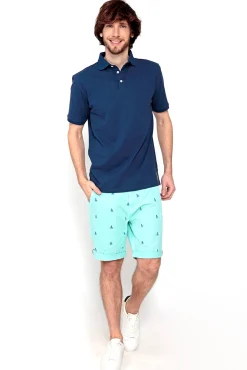 Brave Soul Polo Pique De Manga Corta. Navy Best