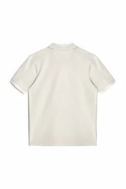 Ooto Polo Pique Lavado Bordado Avion Gris Online