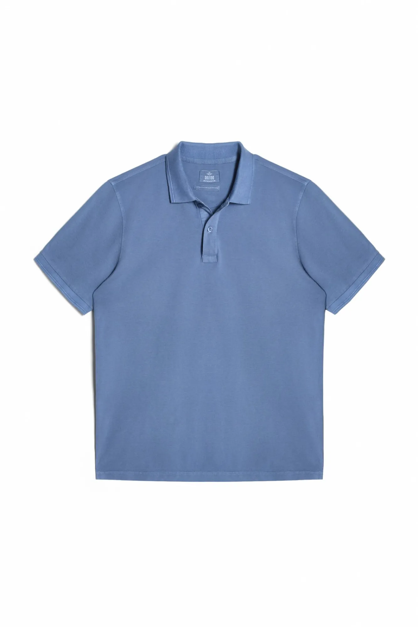 Ooto Polo Pique Lavado Bordado Avion Azul Discount