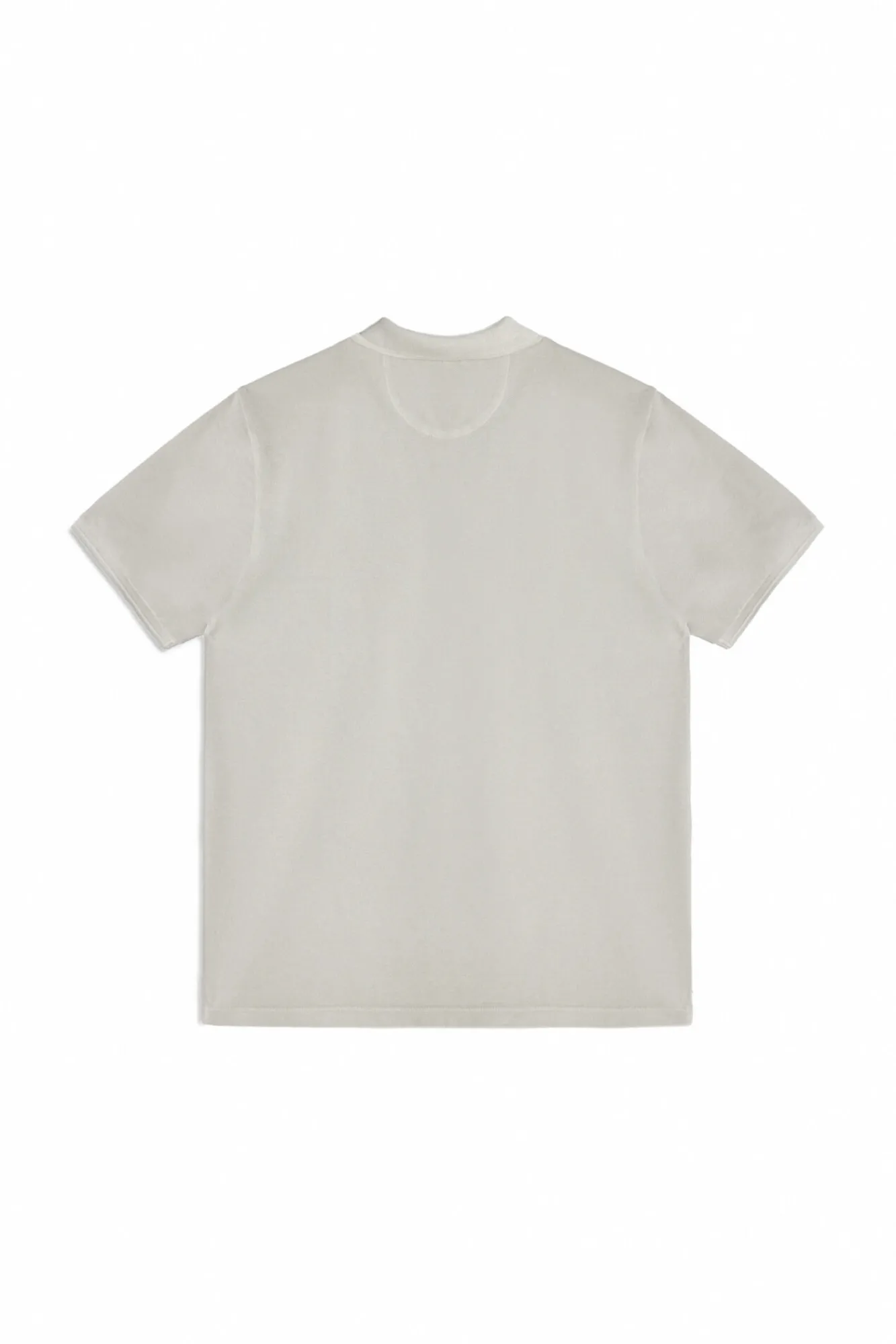 Ooto Polo Pique Lavado Bordado Avion Gris Clearance