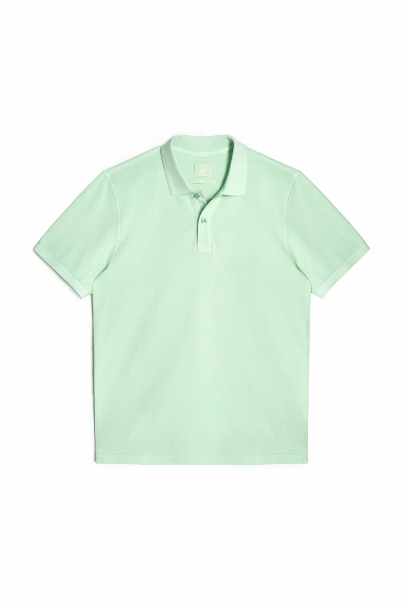 Ooto Polo Pique Lavado Bordado Avion Verde