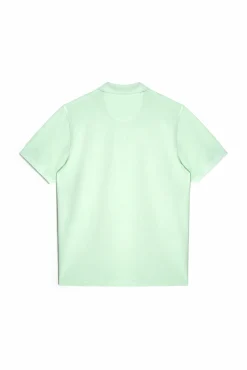 Ooto Polo Pique Lavado Bordado Avion Verde