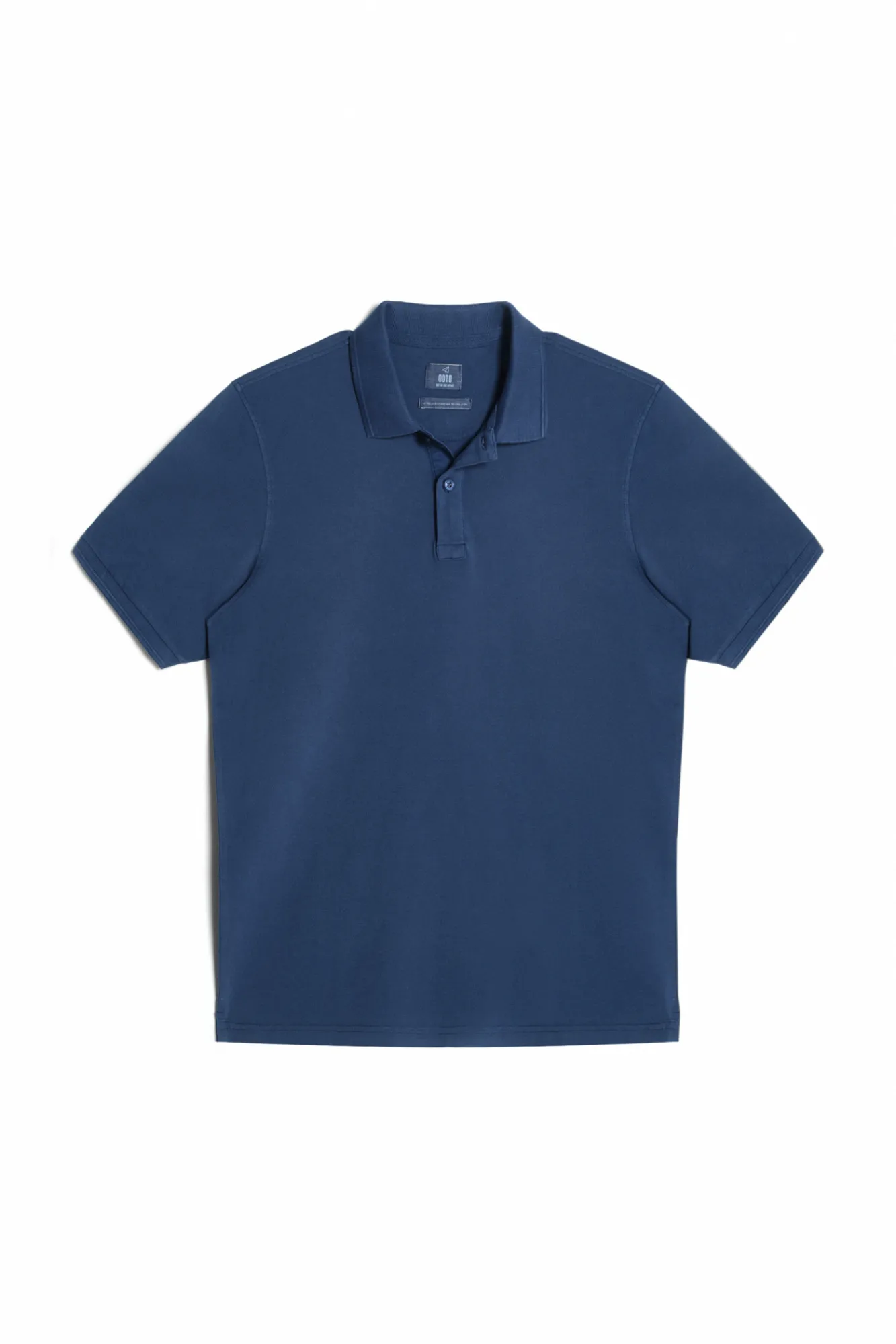 Ooto Polo Pique Lavado Bordado Avion Azul Sale