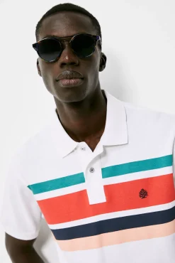 * Polo Pique Raya Posicional Marfil Outlet