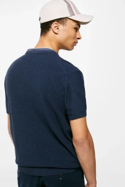 * Polo Punto Cuello Mao Navy Clearance