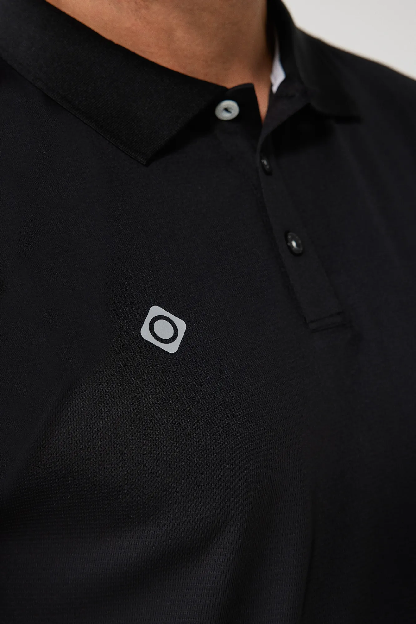 Izas Polo Tecnico De Manga Corta Negro Discount