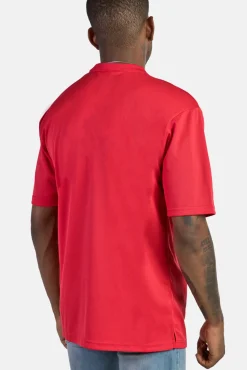 Izas Polo Tecnico De Manga Corta Rojo Online