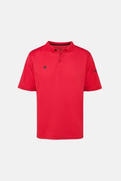 Izas Polo Tecnico De Manga Corta Rojo Online