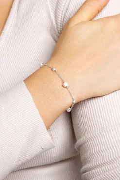 Singularu Pulsera Pearl & Pearls Plata Gris Hot