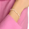 Singularu Pulsera Pearls Dots Oro Amarillo Sale