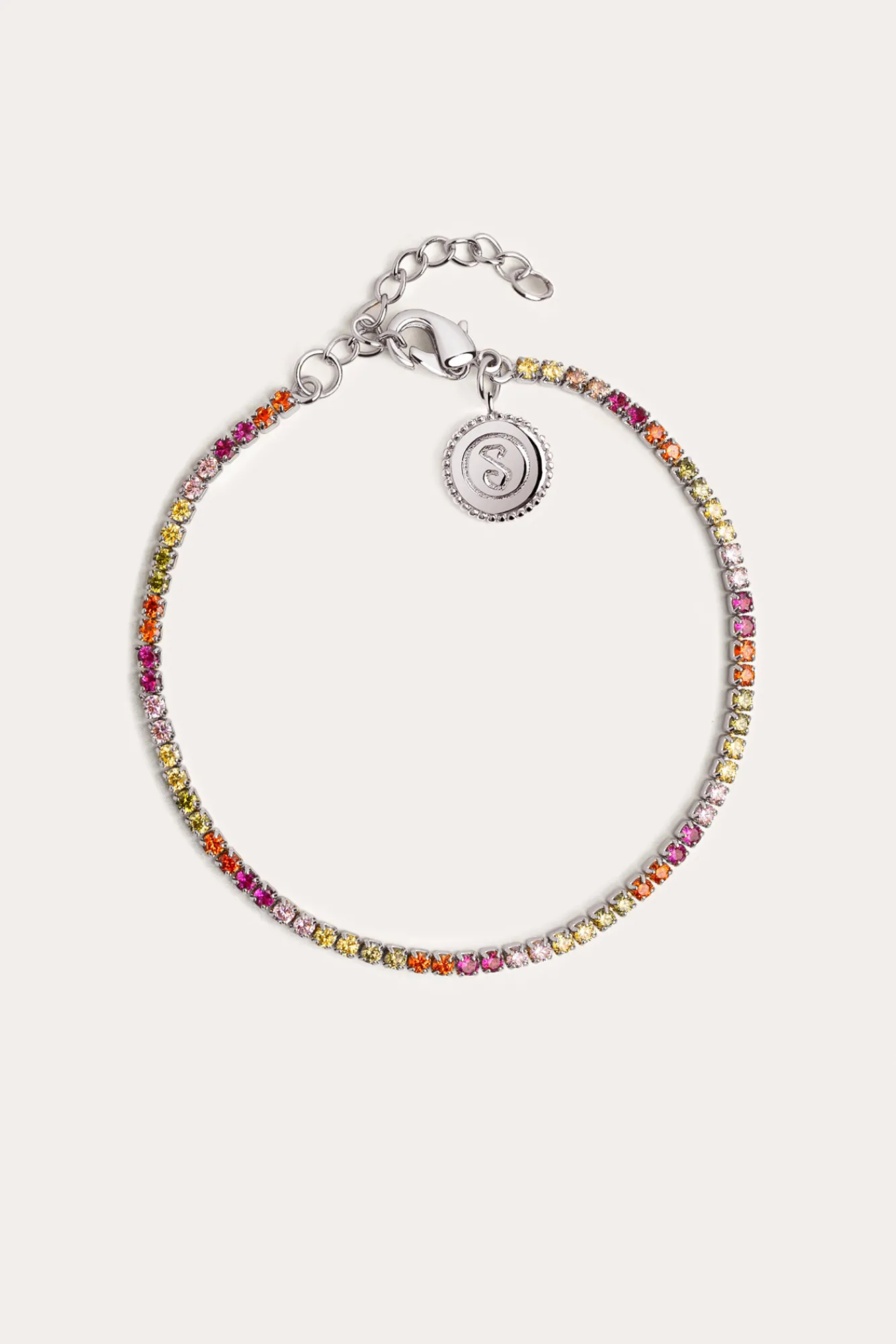 Singularu Pulsera Riviere Colors Gris Outlet