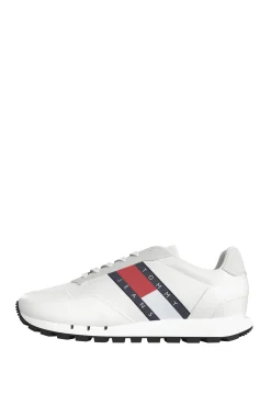 Tommy Jeans Retro Runner Hombre Con Bandera Blanco Online
