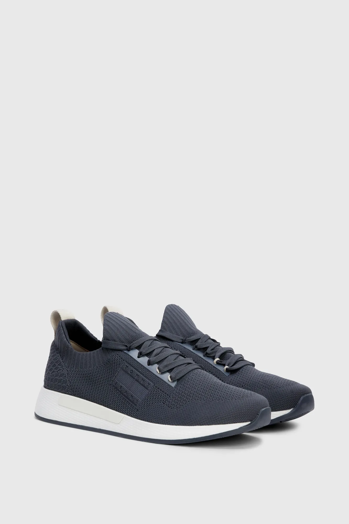 Tommy Jeans Runner Hombre De Poliester Gris Claro Hot