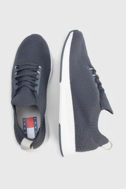 Tommy Jeans Runner Hombre De Poliester Gris Claro Hot