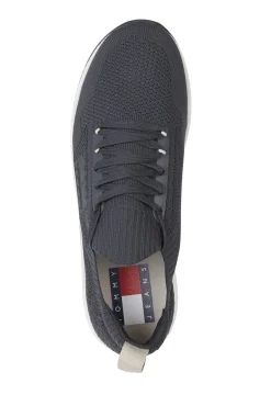 Tommy Jeans Runner Hombre De Poliester Gris Claro Hot
