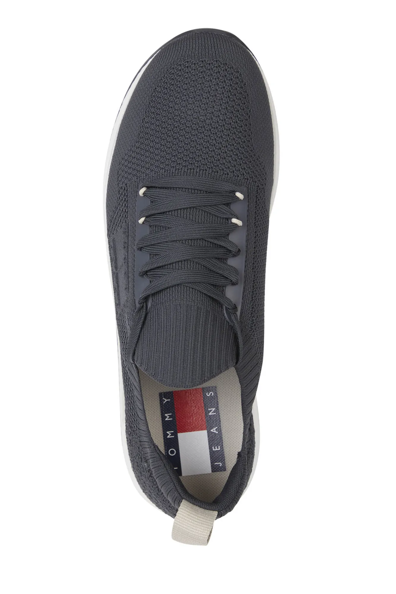Tommy Jeans Runner Hombre De Poliester Gris Claro Hot