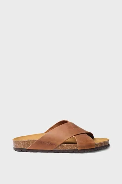 Toni Pons Sandalia Bio De Piel - Gol-Pe Marron Outlet