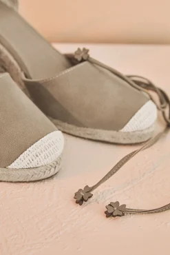 Women'secret Sandalia Cuna Marron Clearance
