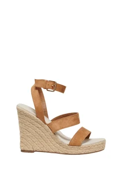 Only Sandalia De Cuna Tiras Atada Marron Medio Hot