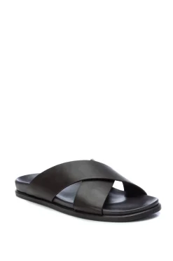 Xti Sandalia De Hombre, Marron Oscuro Online