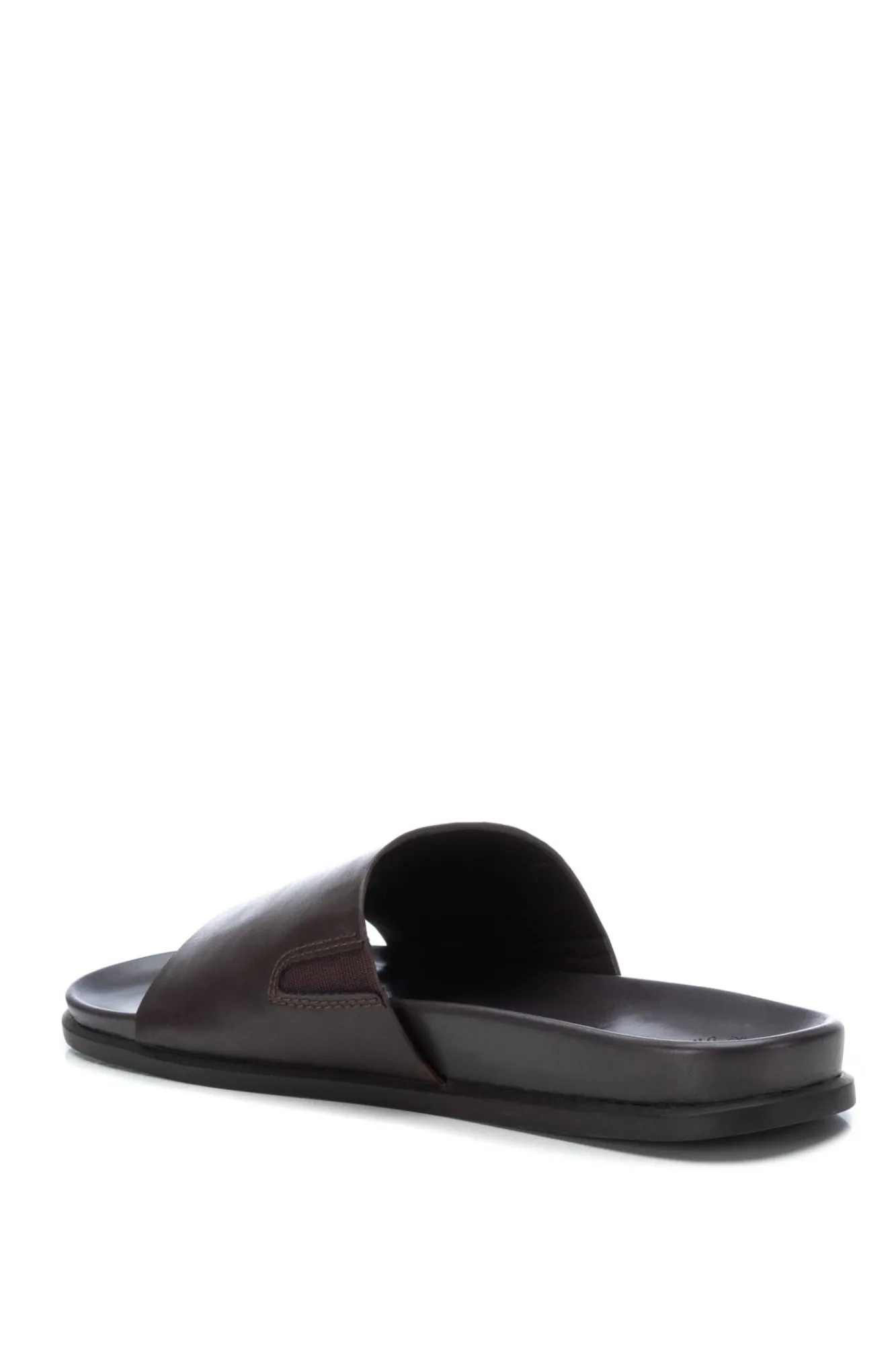 Xti Sandalia De Hombre, Marron Oscuro Clearance