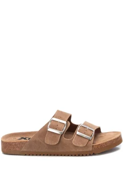 Xti Sandalia De Hombre, Marron Claro New